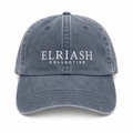 Elriash Collective hat- Charcoal/Blue wash